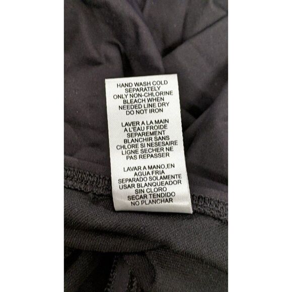 Tommy Bahama Womens Size Small Black Pearl Over The Shoulder V Neck Tankini Top - Picture 13 of 13